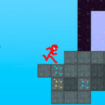 Stickman Blockworld Parkour 2